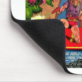 Kampf ein der Augen-Raum-Monster Mousepad (Ecke)