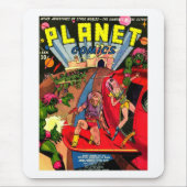 Kampf ein der Augen-Raum-Monster Mousepad (Vorne)