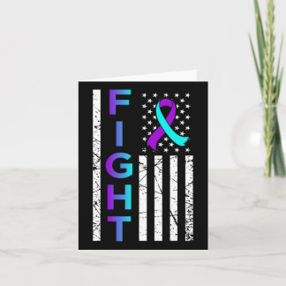 Kampf Flag Flats Fappy Suicide Awareness Support G Karte