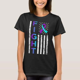 Kampf Flag Flats Fappy Suicide Awareness Support G T-Shirt