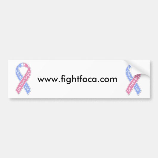 Kampf FOCA! Autoaufkleber (Vorne)