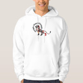 Kampf formt Stärke Hoodie (Vorderseite)