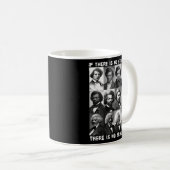 Kampf & Fortschritt Leben Frederick Douglass Bla Kaffeetasse (VorderseiteRechts)