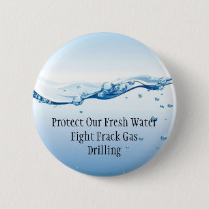 Kampf Frack Gas-Knopf - Süßwasser Button