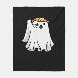 Kampf Funny Halloween Trumpkin Fleecedecke