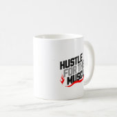 Kampf Für Den Muskel Motivationsstudio Kaffeetasse (VorderseiteRechts)