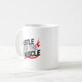 Kampf Für Den Muskel Motivationsstudio Kaffeetasse (Vorderseite Links)