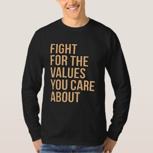 Kampf für die Gleichberechtigung von Männern und F T-Shirt
