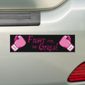 Kampf für die Mädchen! Autoaufkleber (Auf Auto)