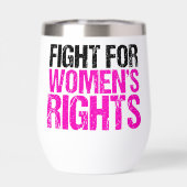 Kampf für die Rechte der Frau Feministin (Rückseite)