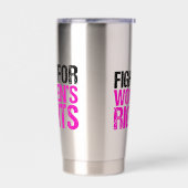 Kampf für die Rechte der Frau Feministin Thermobecher (Links)