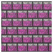 Kampf für die Rechte der Frau Stoff (Muster)