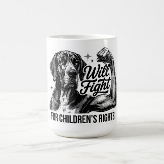 Kampf für die Rechte der Kinder Kaffeetasse