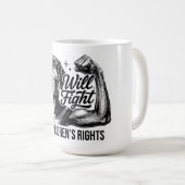 Kampf für die Rechte der Kinder  Kaffeetasse (VorderseiteRechts)