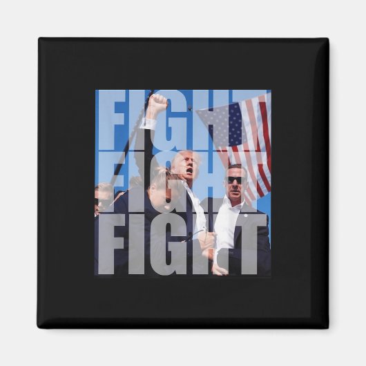 Kampf für Donald Trump 2024 - US Electi Magnet (Vorne)