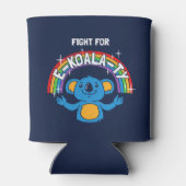 Kampf für E-Koala-Ty Dosenkühler (Rückseite)