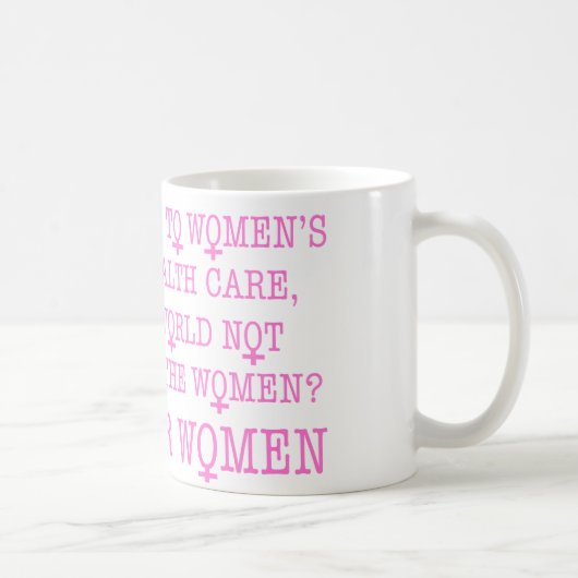 Kampf für Frauen Kaffeetasse (Rechts)