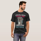 Kampf für mich Pitbull Git Bull Terrier T-Shirt (Vorne ganz)