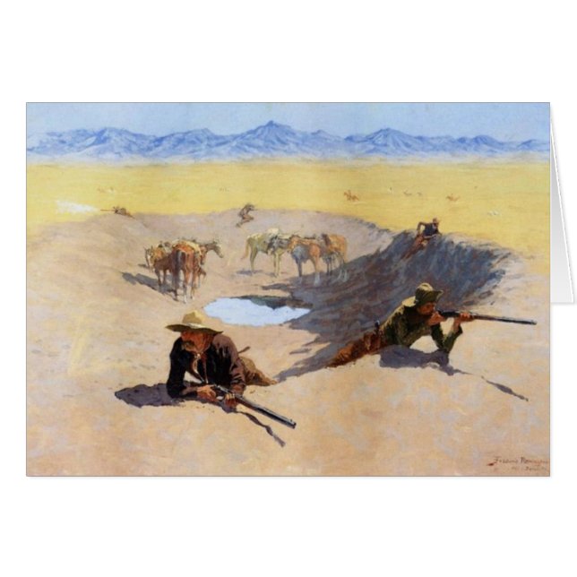 Kampf für Wasserloch (Vorderseite (Horizontal))