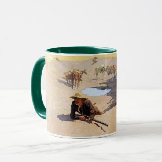 Kampf für Wasserloch Tasse (Vorderseite Links)