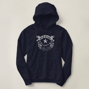 Kampf geboren - Nevada, Las Vegas. Flaggen-Logo Hoodie