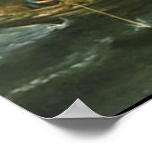 Kampf gegen Actium Vintage Poster (Ecke)