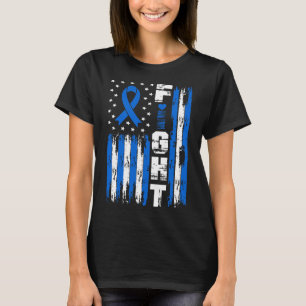 Kampf gegen Ataxie-Bewusstsein Patriotic USA Ameri T-Shirt