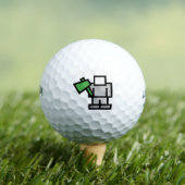 Kampf gegen Ax in Grün Golfball (Insitu T-Shirt)