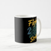 Kampf gegen Basketball Grafik Kaffeetasse (VorderseiteRechts)