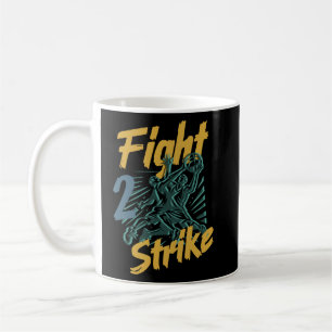 Kampf gegen Basketball Grafik Kaffeetasse