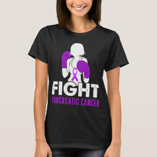 Kampf gegen Bauchspeicheldrüsenkrebs Frauen kämpfe T-Shirt