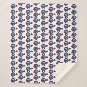 Kampf gegen Blueberry Sherpa Blanket Sherpadecke