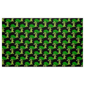 Kampf gegen Broccoli Boxing Stoff (Fat Quarter (45,7 x 55,9 cm))