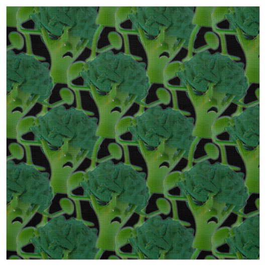 Kampf gegen Broccoli Boxing Stoff (Muster)