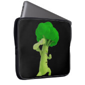 Kampf gegen Broccoli Burooccoollliii! Notebook Laptopschutzhülle (Vorne Rechts)