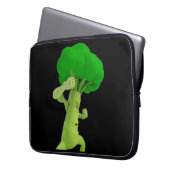 Kampf gegen Broccoli Burooccoollliii! Notebook Laptopschutzhülle (Vorderseite Links)