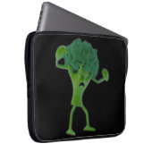 Kampf gegen Broccoli Burooccoollliii! Notebook Laptopschutzhülle (Vorne Rechts)