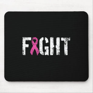 Kampf gegen Brustkrebs - Aussichten im rosa militä Mousepad