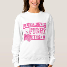Kampf gegen Brustkrebs Awareness Sweatshirt
