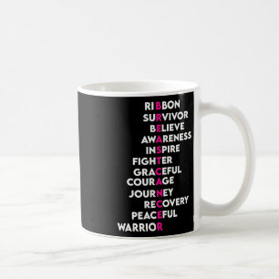 Kampf gegen Brustkrebs noch immer stark Brustkrebs Kaffeetasse