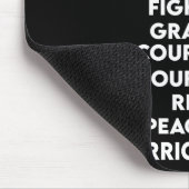 Kampf gegen Brustkrebs noch immer stark Brustkrebs Mousepad (Ecke)