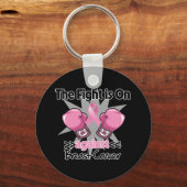 Kampf gegen Brustkrebs Schlüsselanhänger (Vorderseite)