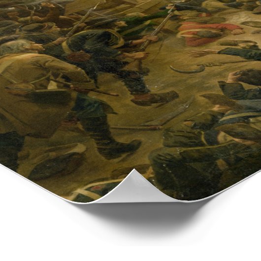 Kampf gegen Cholet oder den Suizid des Generals Poster (Ecke)