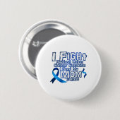 Kampf gegen Darmkrebs für Mama Button (Vorne & Hinten)