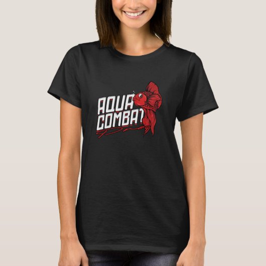 Kampf gegen das Aqua-Kampfflugzeug T-Shirt (Vorderseite)