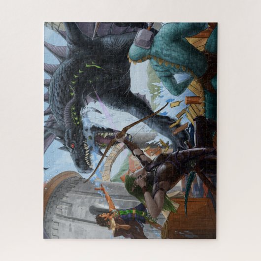 Kampf gegen das Black Dragon Puzzle 520 Stk. (Vertikal)
