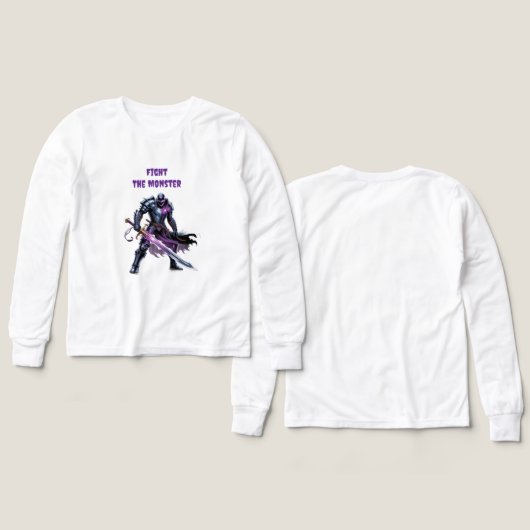 Kampf gegen das Monster (Design Vorderseite & Rückseite)