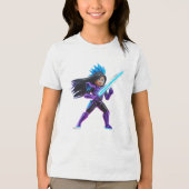 Kampf gegen das Monster Tri-Blend Shirt (Vorderseite)