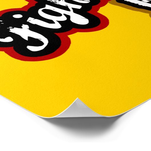 Kampf gegen das Power-Poster Poster (Ecke)