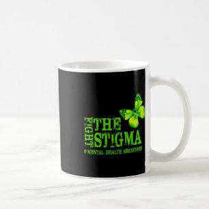Kampf gegen das psychische Bewusstsein für Stigma Kaffeetasse